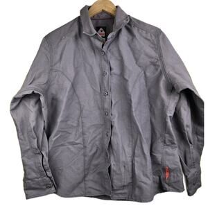 Women's XL Bulwark FR Long Sleeve Button Up Flame Resistant Shirt
